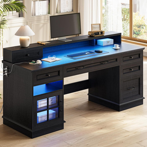 Farmhouse executive desk - farmhouse,