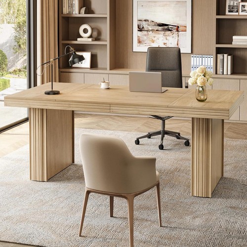 Tribesigns executive desk - tribesigns, 63"