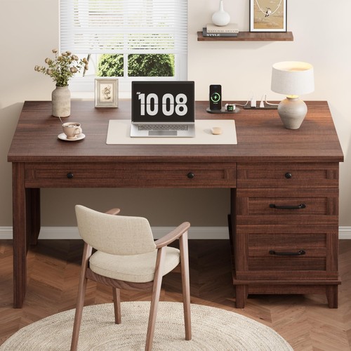 Farmhouse home office desk - home,