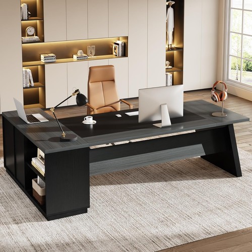 Shaped executive desk - l-shaped,