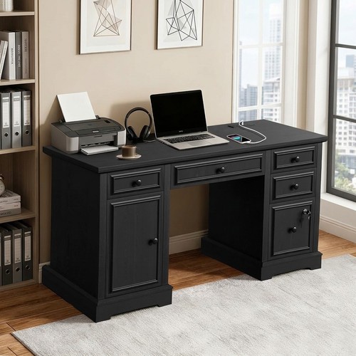 Farmhouse executive desk - farmhouse,