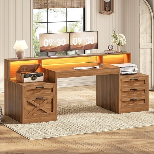Farmhouse computer desk - 63",
